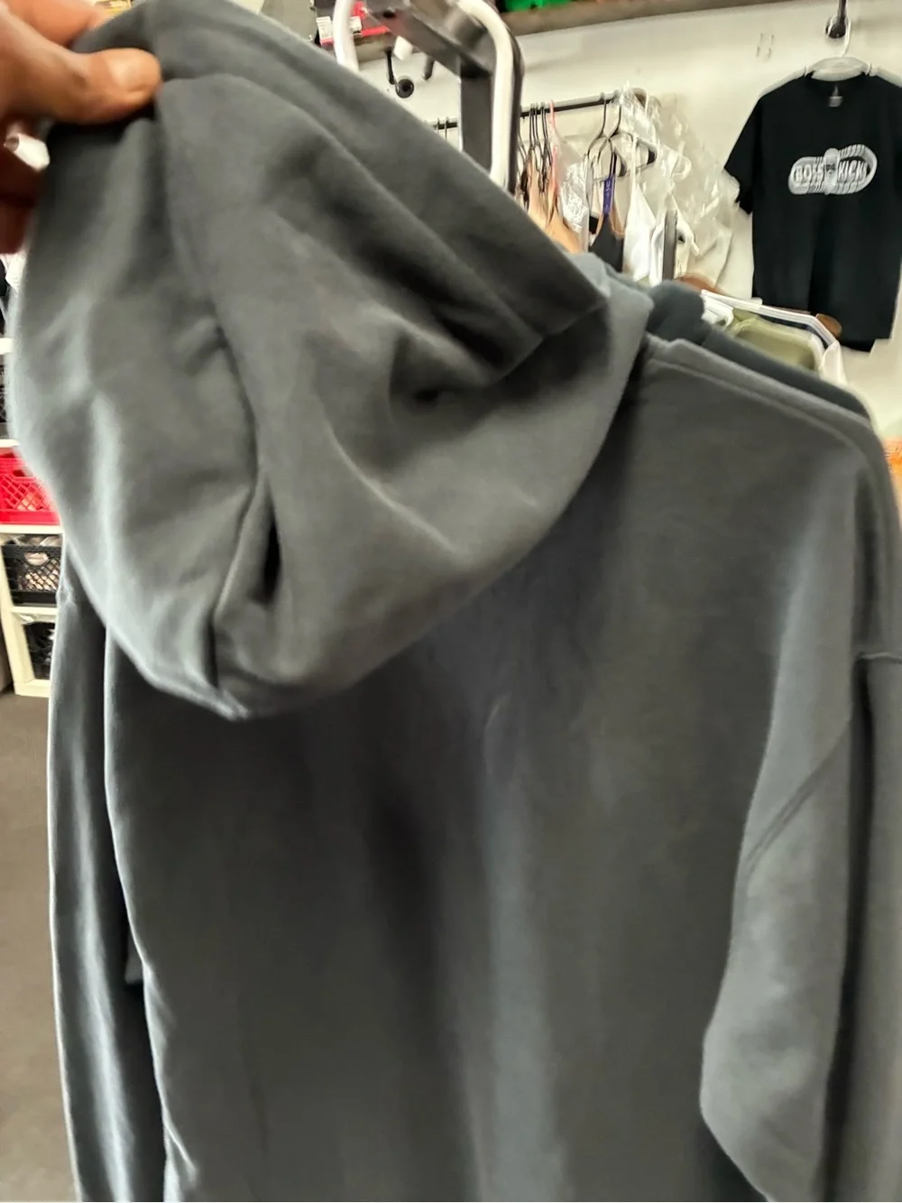 NWT Nike Air Jordan Championship Flight Black Fleece Hoodie Men’s SZ Med Sample